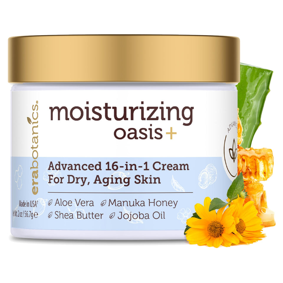 Era Organics front jar shot showing clean packaging and nourishing cream benefits