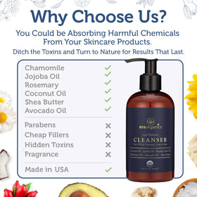 Era Organics label detail with USDA Organic badge and ingredient clarity