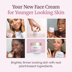 Era Organics on bathroom vanity lifestyle shot showing daily skincare routine benefit