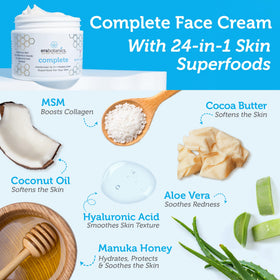 Era Organics creamy texture close-up illustrating fast-absorbing hydration