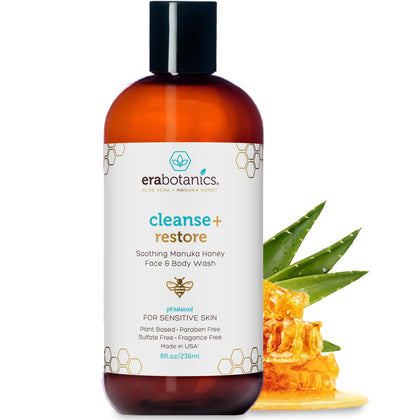 Era Organics front bottle view showing clean branding and soothing benefits