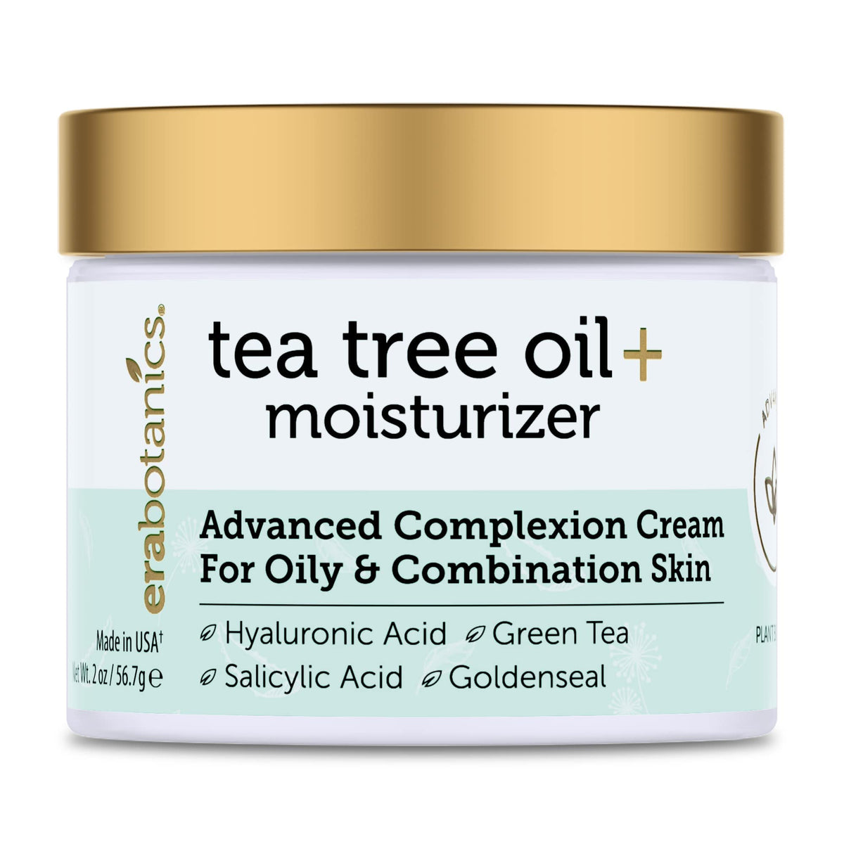 Era Organics front packaging showing label and matte jar indicating lightweight benefits