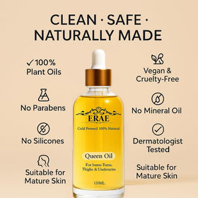 ERAE bathroom lifestyle setting portraying daily routine use and hydrated skin benefit