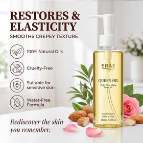 ERAE applied to forearm demonstrating smooth, non-greasy hydration