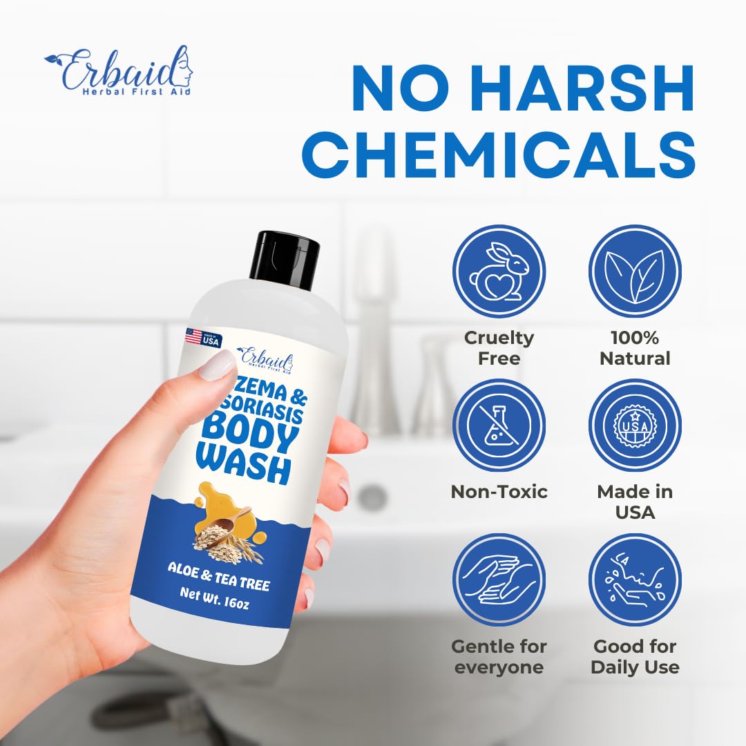 Erbaid label detail highlighting natural ingredient transparency
