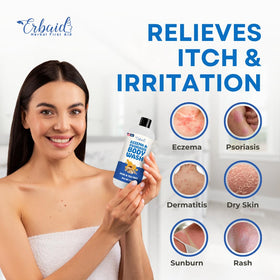 Erbaid lather close-up demonstrating gentle foam and hydration