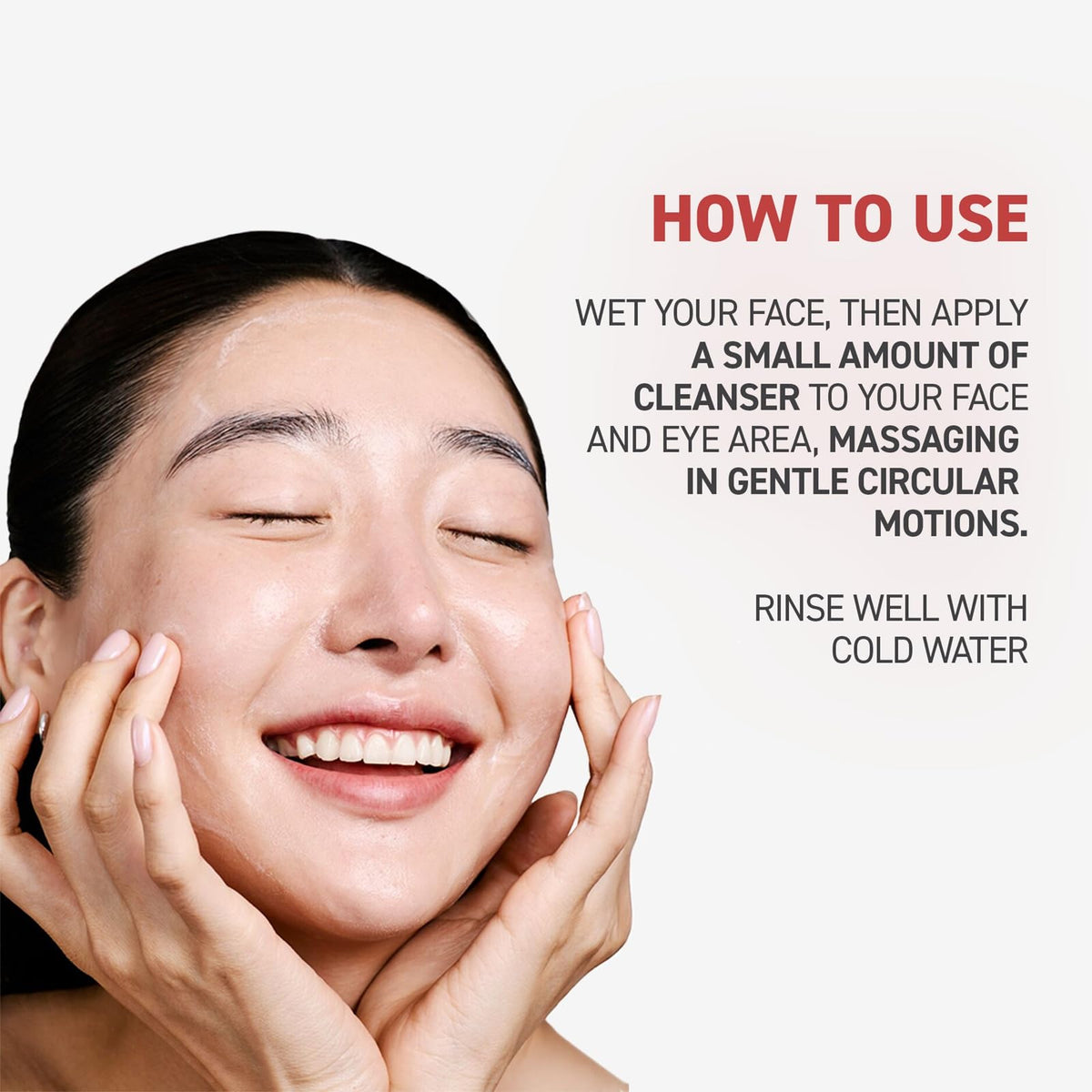 Erborian Centella cleansing gel gel drop close-up highlighting soothing formula