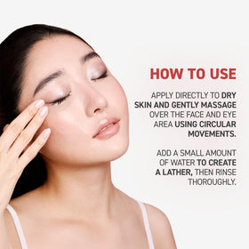 Erborian cleansing oil transformed into milky emulsion for effective rinse