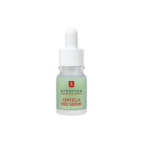 Erborian Centella Red Serum front packaging showing bottle and label, clarifies product identity and benefit