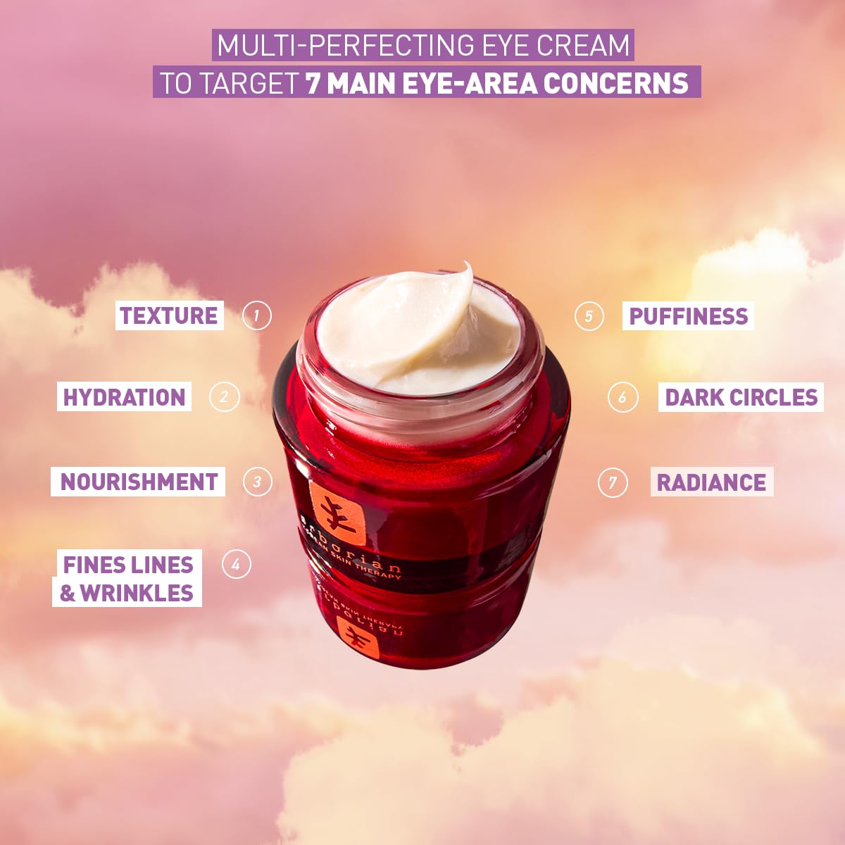 Erborian opened jar showing lightweight gel texture that absorbs quickly