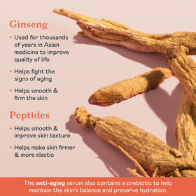 Erborian Ginseng Super Serum dropper dispensing a clear drop for precise application