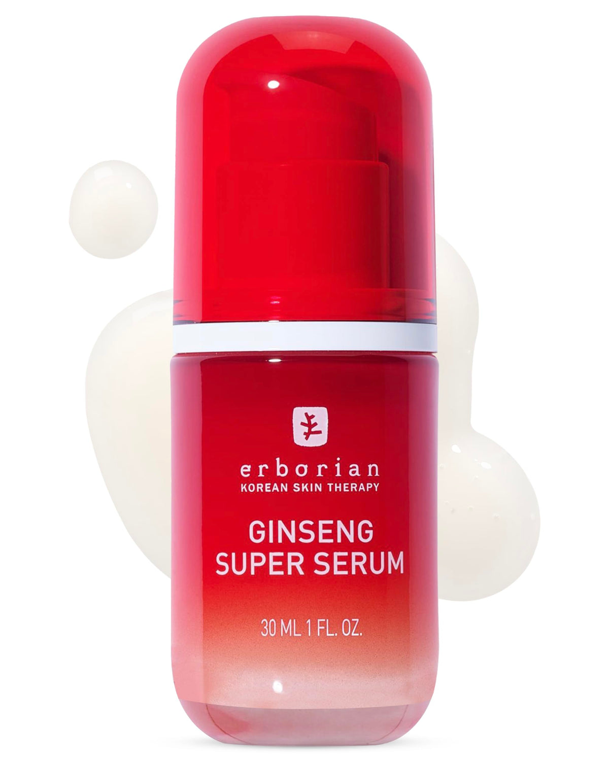 Erborian Ginseng Super Serum front view showing sleek packaging and premium finish