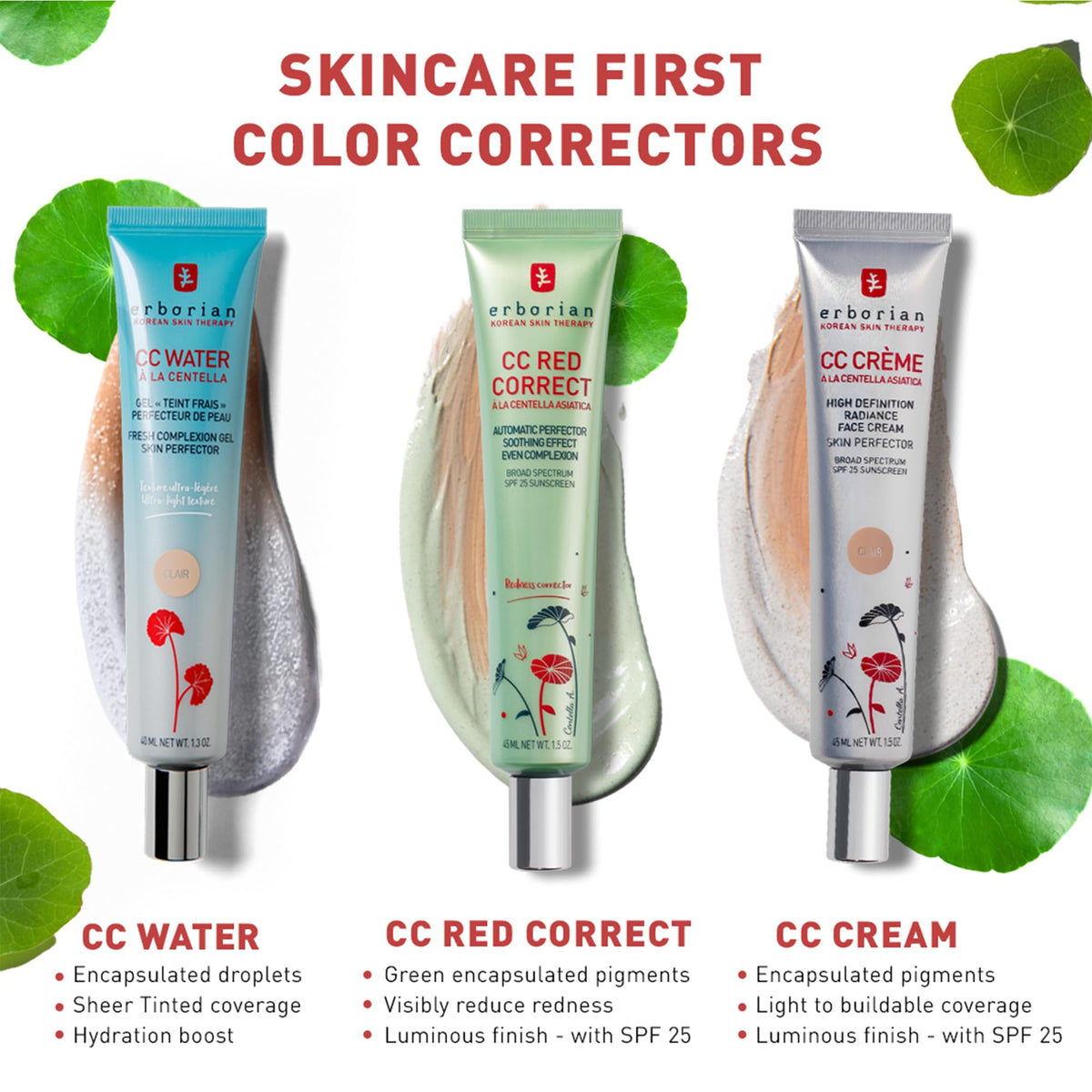 Erborian hyaluronic visual inspired graphic showing moisture retention and plumping effect
