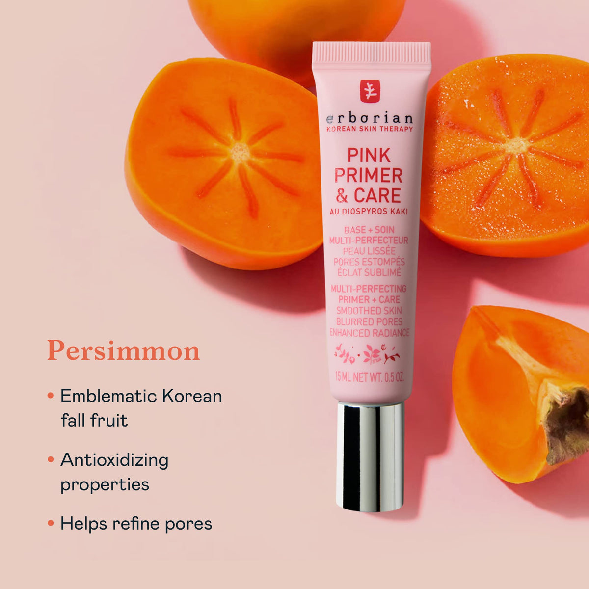 Erborian primer application on hand demonstrating easy blend and hydration