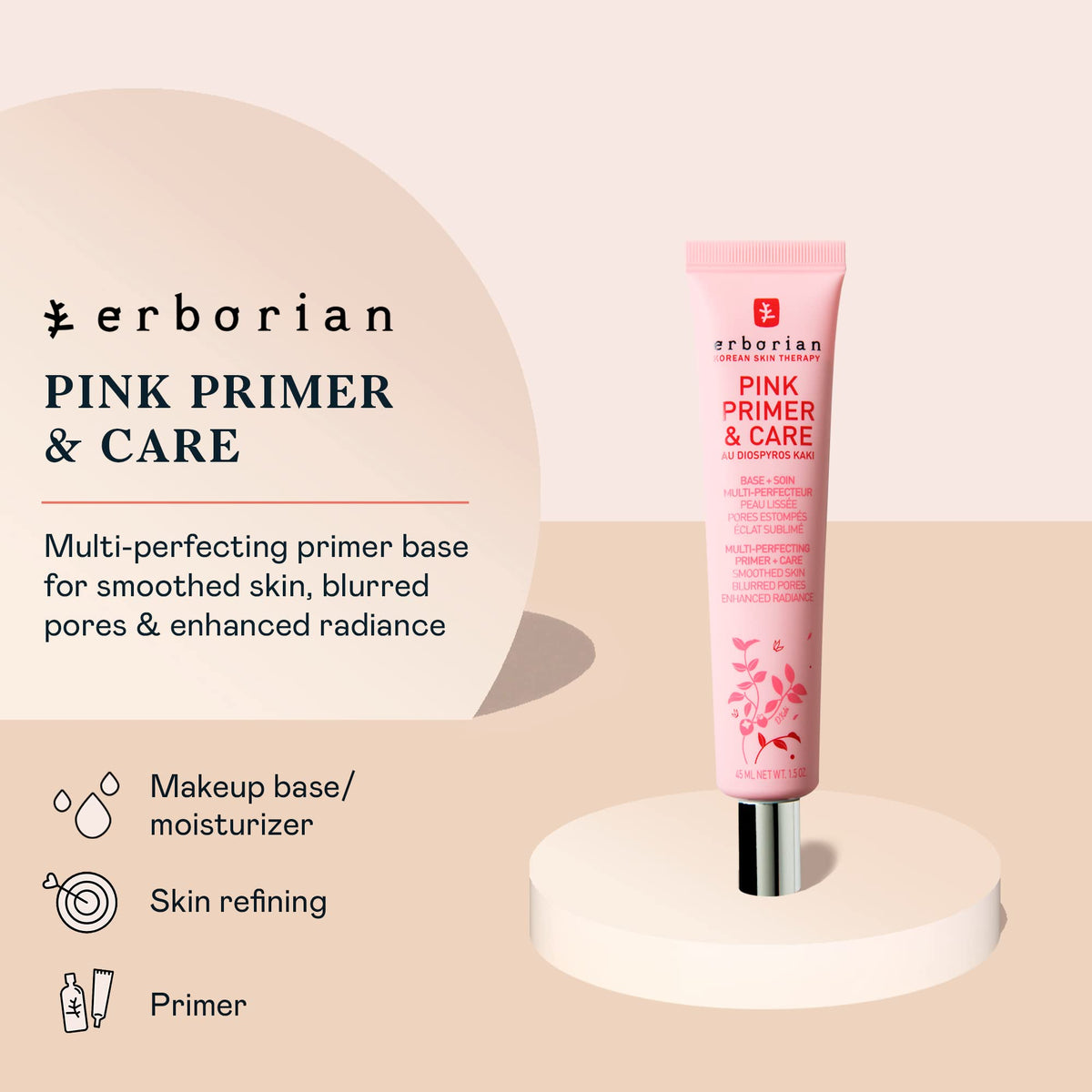 Erborian texture close-up of creamy balm for smoothing skin