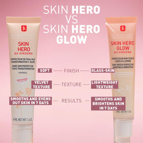 Erborian Skin Hero Glow pump dispensing gel for controlled application benefit