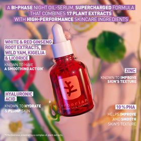 Erborian two-phase formula separated oil and serum before shaking