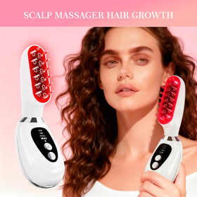 erdnretl massager in use on face demonstrating gentle vibration benefit