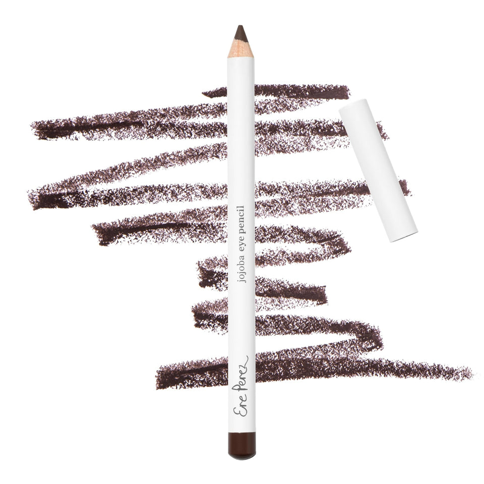 Ere Perez front packaging of Earth eye pencil showing brand and shade for clean beauty benefit
