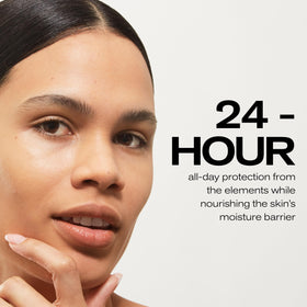 Erno Laszlo cream on fingers ready to apply with easy spreadability and nourishing feel