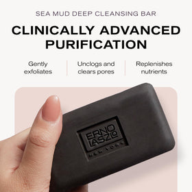 Erno Laszlo close-up of Dead Sea mud texture highlighting mineral-rich formula