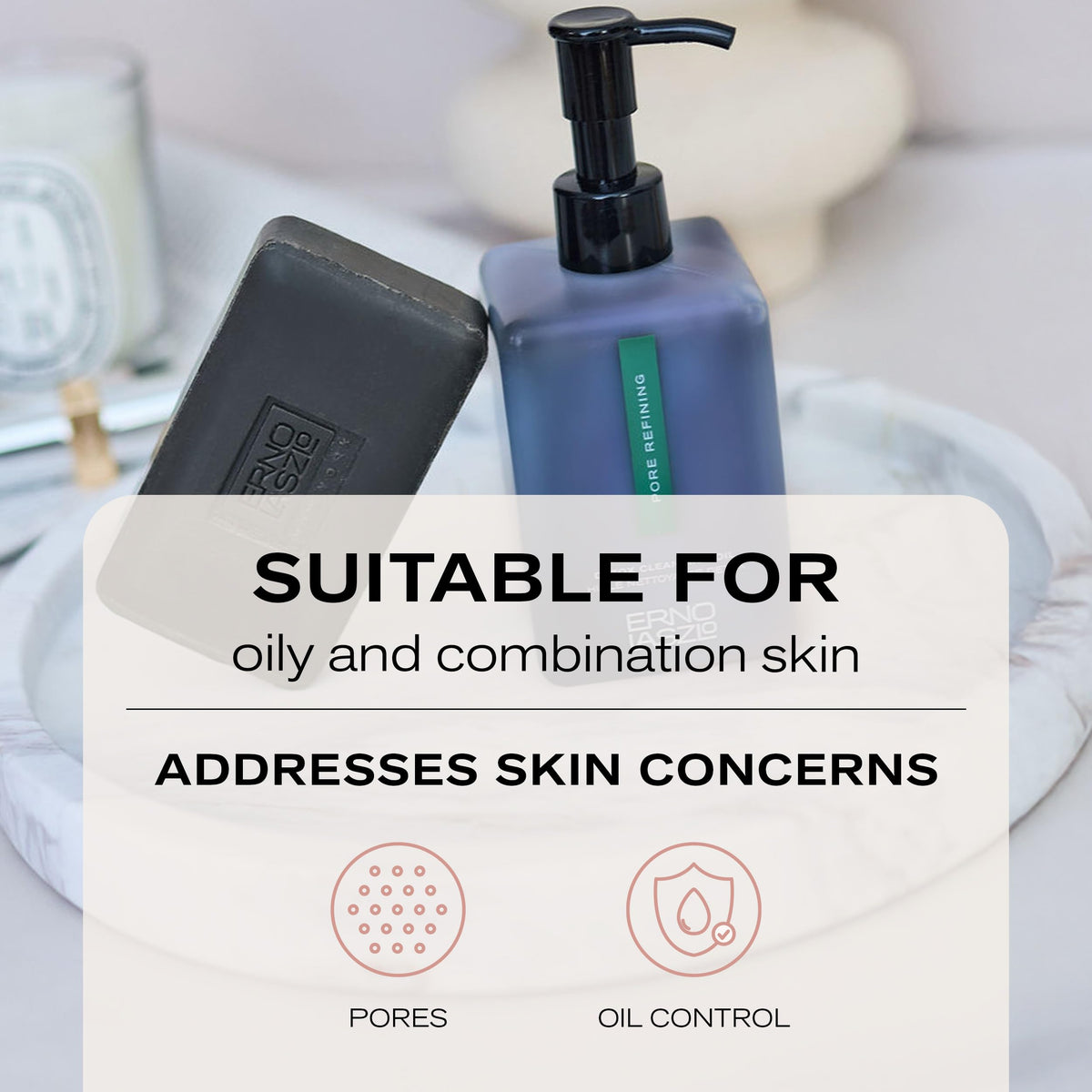 Erno Laszlo shea seedcake detail showing soothing, protective extract