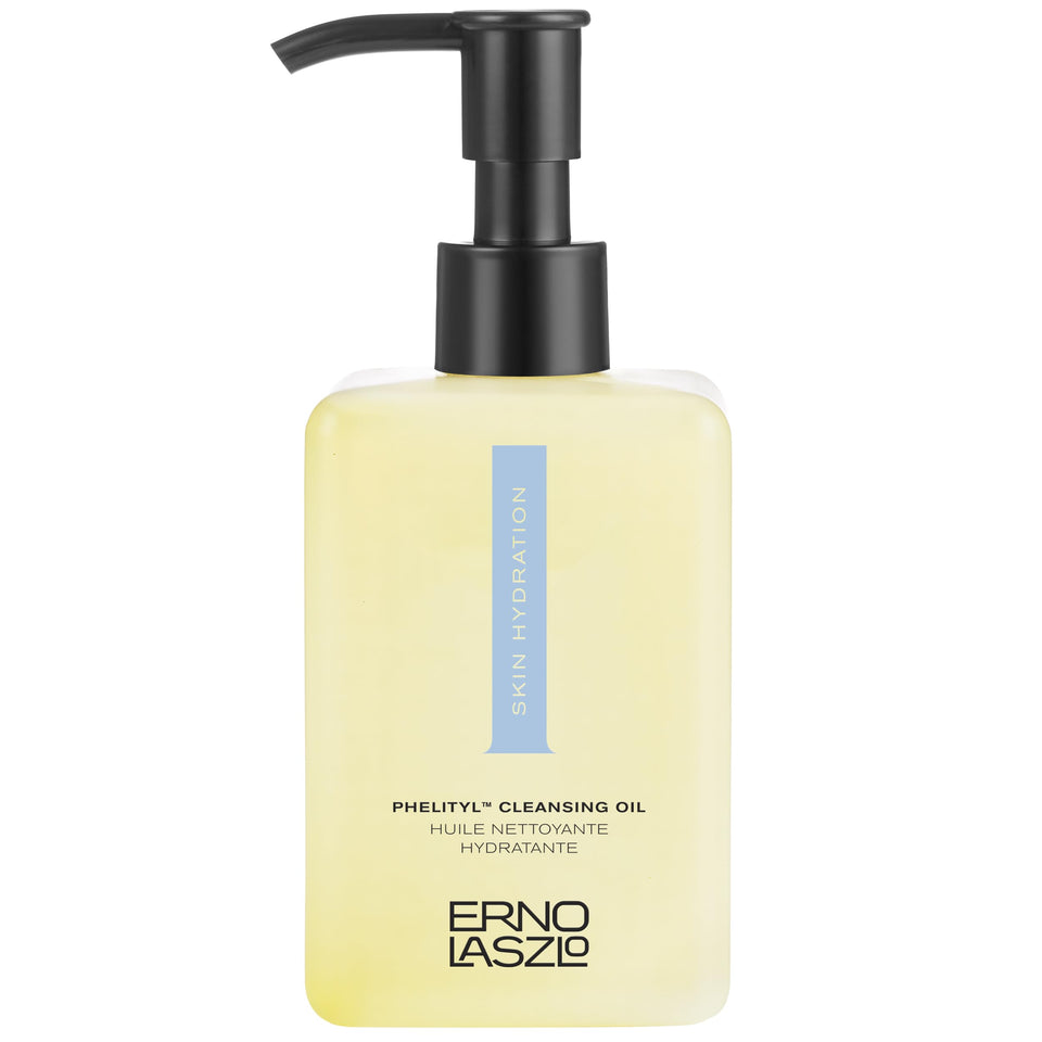 Erno Laszlo front packaging showing cleanser and benefits