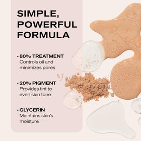 Erno Laszlo shaking bottle action mixes pigment for even coverage