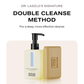 Erno Laszlo producing rich foam lather that cleanses gently