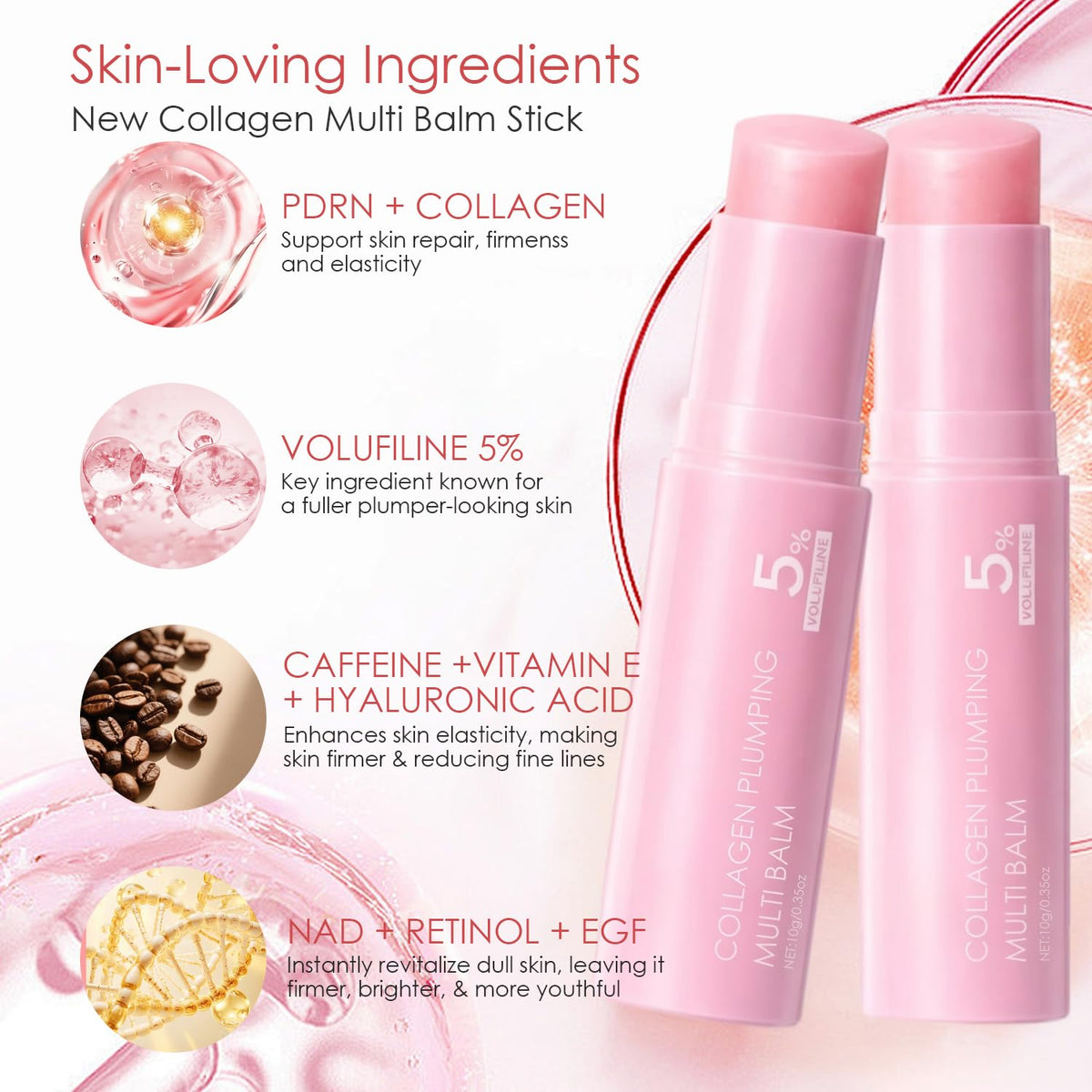 ERRECI texture close-up of balm surface highlighting smooth gliding and instant dewy finish