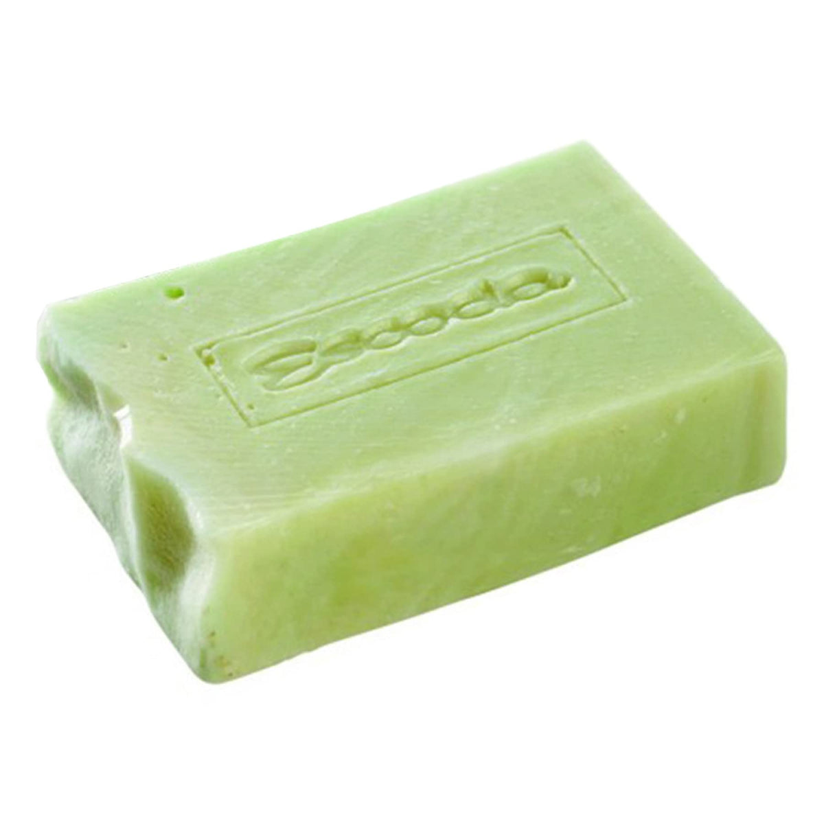 Escoda close-up of soap texture highlighting olive oil conditioning benefit