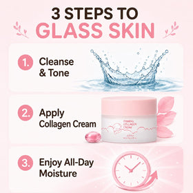 esfolio cream on fingertip demonstrating lightweight absorption benefit
