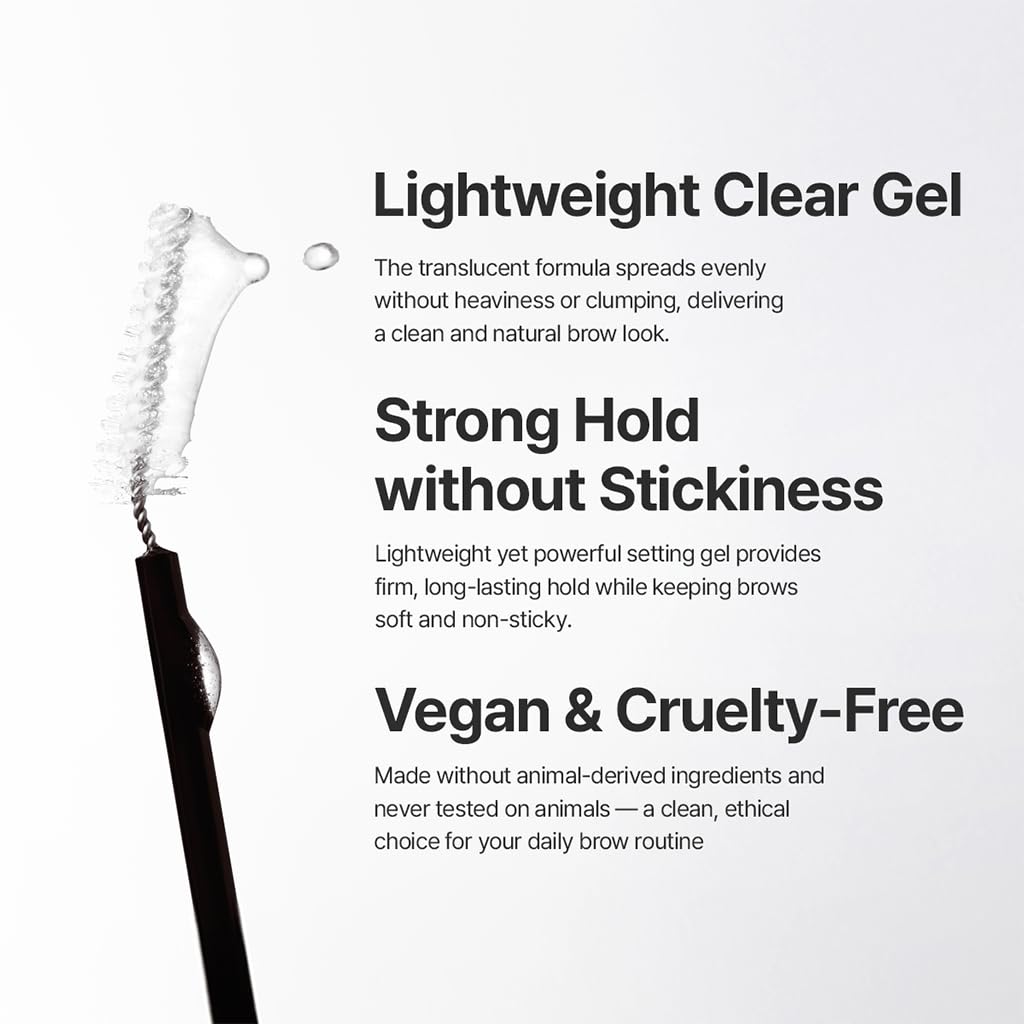 Espoir angled applicator close-up for precise brow shaping benefit