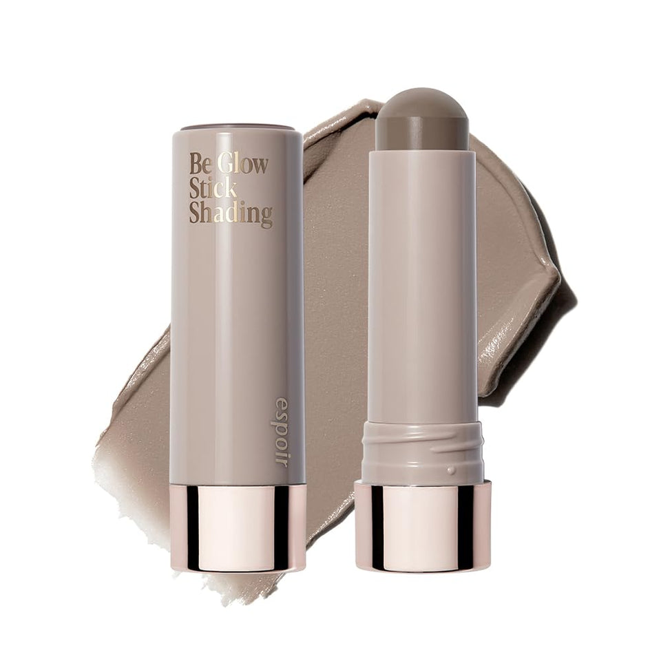 Espoir front packaging showing the contour stick and compact benefits