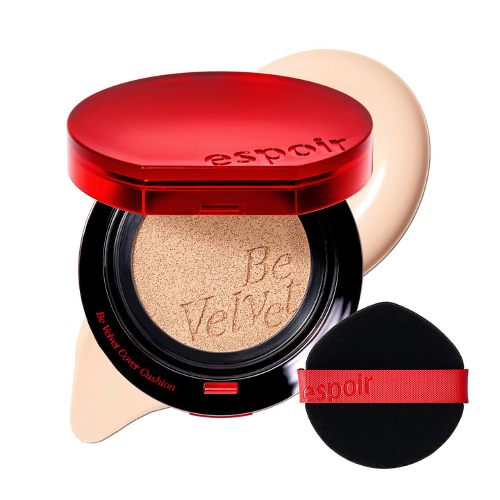 Espoir compact front view showing sleek packaging and travel-ready design benefit