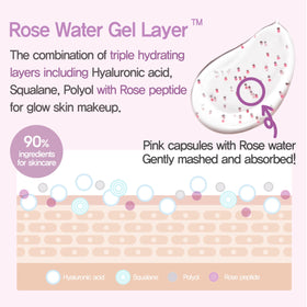 Espoir application on hand demonstrating quick absorption and smooth base
