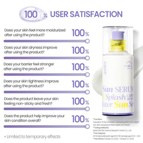 espoir applied on skin before and after to show smooth hydrated finish