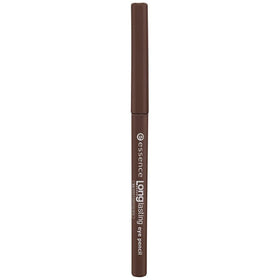 Essence Cosmetics front view of five brown eye pencils showing packaging and value