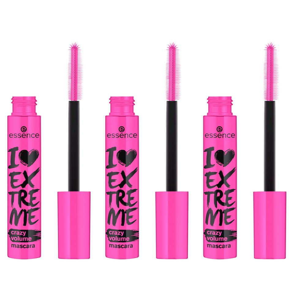 essence front pack shot showing three tubes and bold packaging benefit: value and convenience