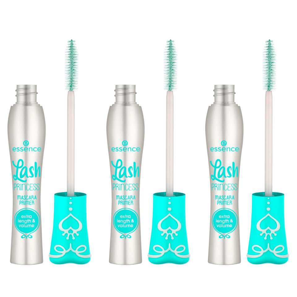 Essence Cosmetics front packaging showing three-pack and branding benefits