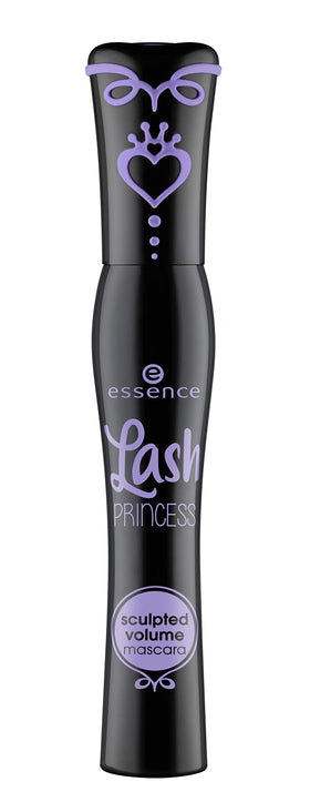 Essence Cosmetics tapered fiber brush close-up for precise lash sculpting