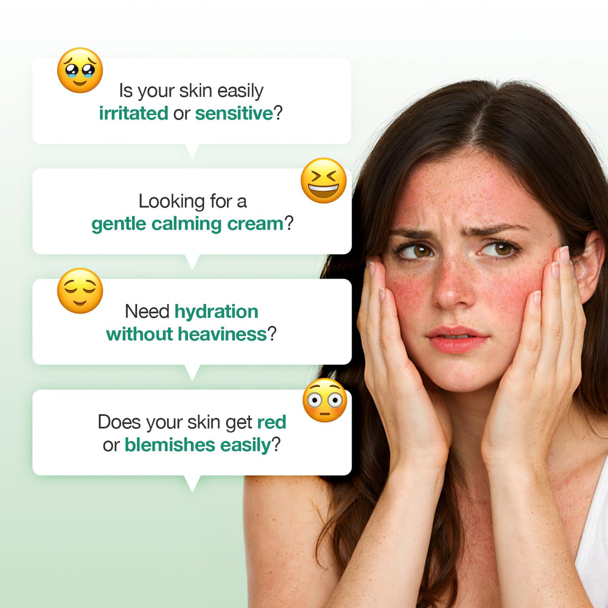 ESSENHERB close-up label highlighting key ingredients, clarity on active benefits