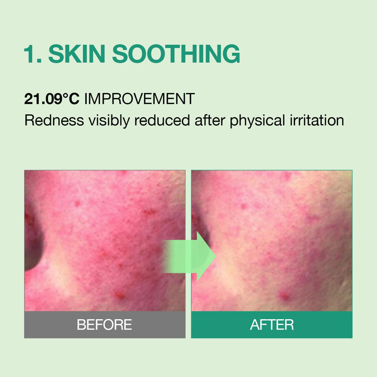 ESSENHERB cream on hand demonstrating quick absorption and non-greasy feel