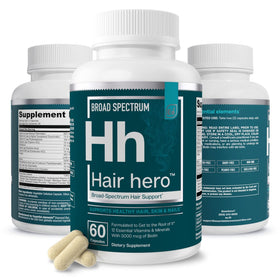 Essential Elements Hair Hero front packaging showing bottle and label helps quick identification