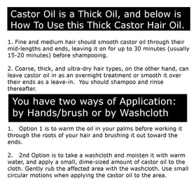 Essentially KateS being applied to hair as a treatment for nourishment benefit