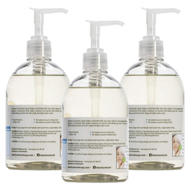 Essentials close-up texture of glycerin soap highlighting moisturizing clarity