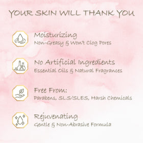 Essentials product label showing ingredients and free-from certifications for confidence
