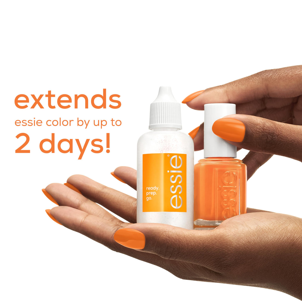 essie bottle next to ruler to show 1 fl oz size and travel-friendly benefit