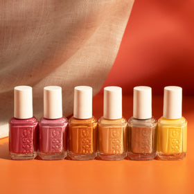 essie close-up nail tip with smooth, salon-quality finish