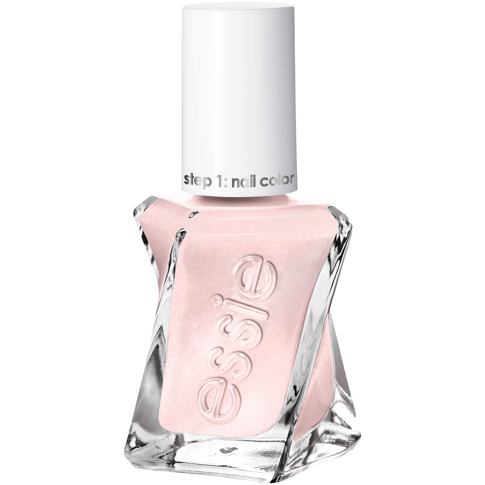 essie bottle front packaging showing Wearing Hue shade and glossy finish